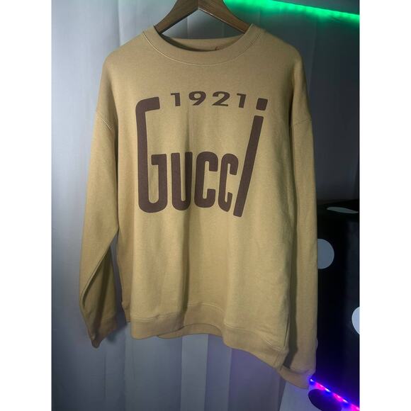 Gucci 1921 Logo Sweatshirt (Broken tag) - Picture 1 of 8